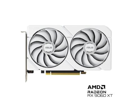 asus radeon dual rx9060xt 16g white ien572671
