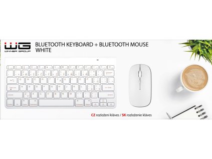 winner group bezdratovy set klavesnice a mysi bily ien574763