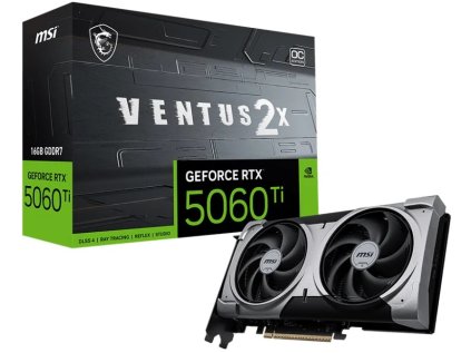 msi geforce rtx 5060 ti 16g ventus 2x oc plus ien551927