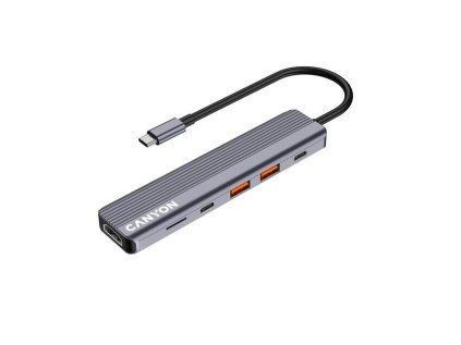 canyon hub ds 17 6in1 4k usb c grey ien577123