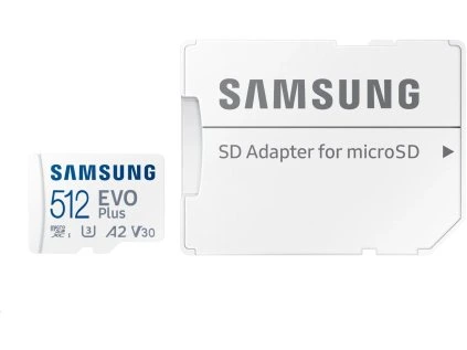 samsung microsdxc 512gb evo plus sd adapter ien520800