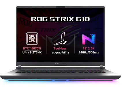 asus rog strix g18 g815lr nebula002w eclipse gray kovovy ien555628