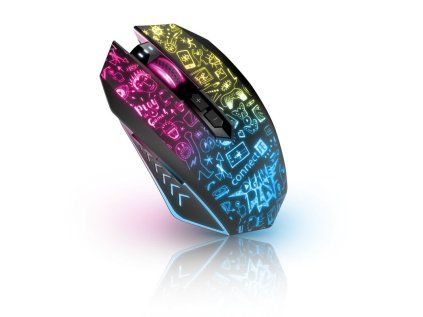 connect it doodle 2 pro bezdratova herni mys cerna ien565189