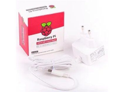 raspberry pi napajeci adapter usb c 3a pro rpi 4 bila ien330704