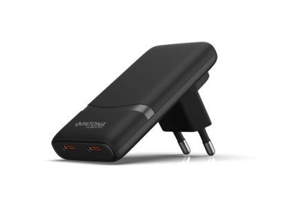patona nabijecka slim 2x usb c 65w cerna ien578689