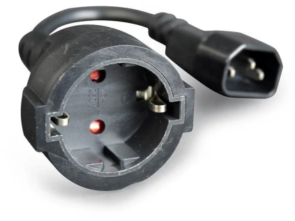 gembird cablexpert adapter c14 m schuko f 15 cm ien283523