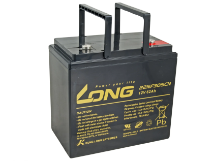 long baterie 12v 62ah m6 deepcycle 22nf305cn ien479161