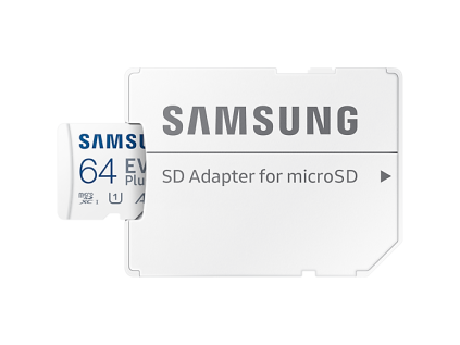 samsung microsdxc 64gb evo plus sd adapter image1 big ies81276997
