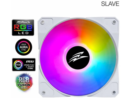evolveo 12fsw argb bily ram ventilator 120mm slave ien508119