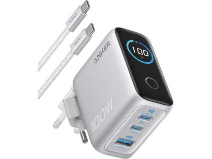 nabijecka do site anker 100w 2xusb c 1xusb stribrna ien580167