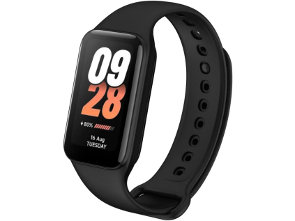 silikonovy reminek fixed silicone strap pro xiaomi smart band 8 active cerny ien529846