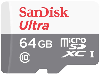 sandisk ultra microsdxc 64gb 100mb s uhs i u1 class 10 adapter ien444089