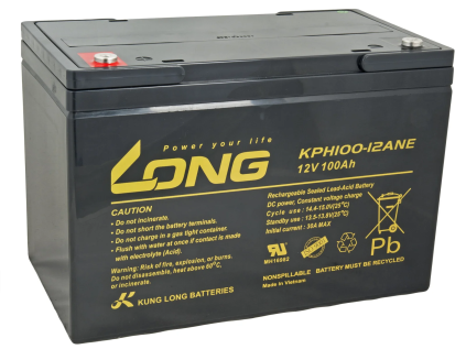 long baterie 12v 100ah m6 deepcycle kph100 12ane ien542649