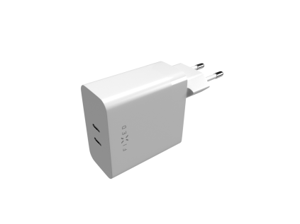 sitova nabijecka fixed s 2x usb c vystupem podpora pd 65w bila ien578609