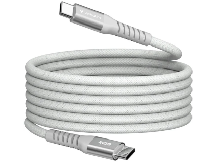 verbatim usb c c magneticky kabel sync charge 60w sedy ien543165