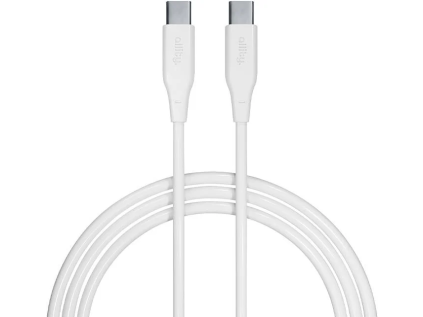 datovy kabel allity auc 02 usb c usb c 1m 60w bily ien533700