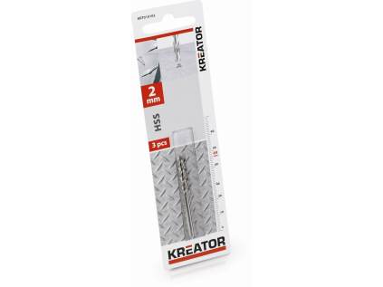 kreator krt010103 3ks hss vrtak do kovu 2x49 mm ien493901