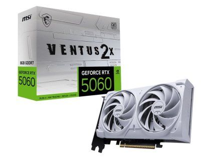 msi geforce rtx 5060 8g ventus 2x oc white ien553996