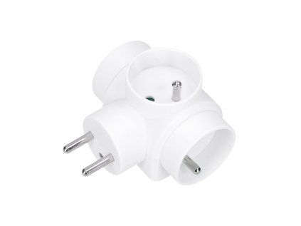 solight rozbocka 3x 10a bila ien474283
