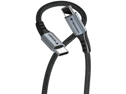verbatim usb c c kabel sync charge 60w cerny ien550495