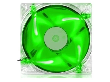 evolveo 14l1gr led ventilator 140mm zeleny ien290770