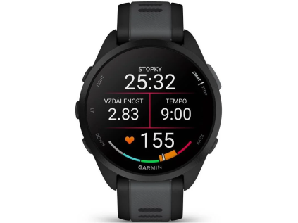 gps garmin forerunner 165 mist gray ien517644