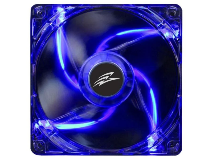 evolveo 12l1bl ventilator 120mm 4 led modry 3pin ien403773