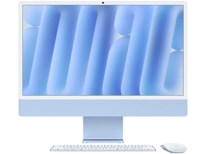 apple imac 24 m4 chip 8core cpu 8core gpu 16gb 256gb ssd blue ien532798