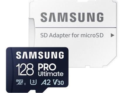 Samsung microSDXC 128GB PRO Ultimate + SD adaptér