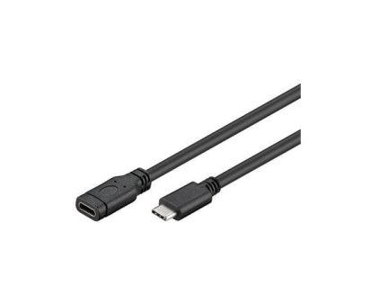 USB- C prodlužovací kabel (USB 3.1 generation 1), C/M - C/F, 2m