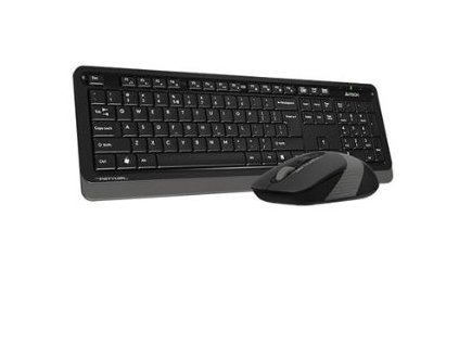 A4Tech set klávesnice a myši FG1010 Fstyler, bezdrátový, šedý