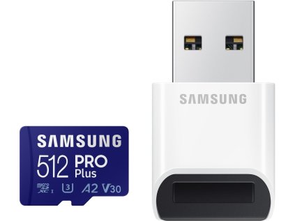 samsung microsdxc 512gb pro plus usb adapter ien482447