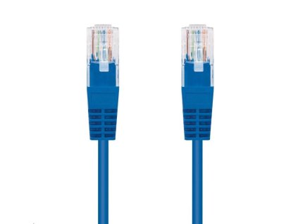 C-TECH kabel patch cord Cat5e, UTP, modrá, 5m