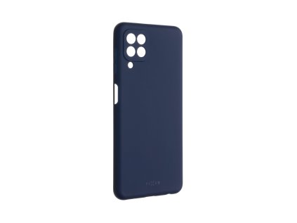 Zadní pogumovaný kryt FIXED Story pro Samsung Galaxy A22, modrý