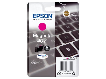 epson 407 purpurova original inkoustova cartridge ien373851