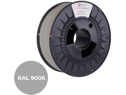 c tech premium line petg bily hlinik ral9006 1 75mm 1kg ien443527