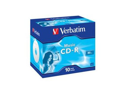 verbatim cd r music 16x 10 ks jewel ig44344