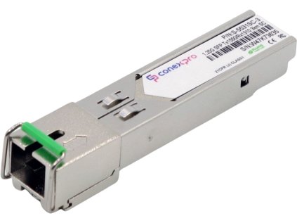 conexpro 1 25g sfp opticky modul wdm bidi sm tx1550 rx1310nm 3km 1x sc ddm ien519566