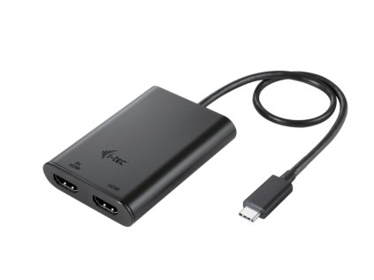 i tec usb c dual 4k 60hz single 8k 30hz hdmi video adapter ien502079