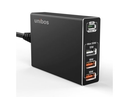UNIBOS 4 Port 90W QC4+ Super Charger