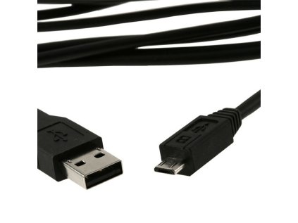 microUSB 3m (5-pin) černý