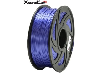 XtendLAN PLA filament 1,75mm lesklý fialový 1kg