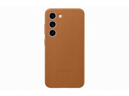 samsung kozeny zadni kryt pro samsung galaxy s23 camel ien476369