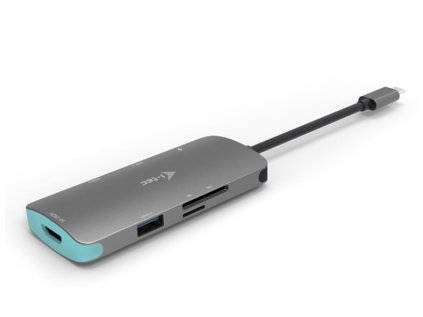 i tec usb c metal nano dock 4k hdmi power delivery 60w ien314216