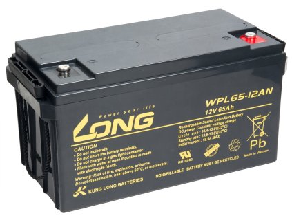 long baterie 12v 65ah m6 longlife 12 let wpl65 12an ien479162