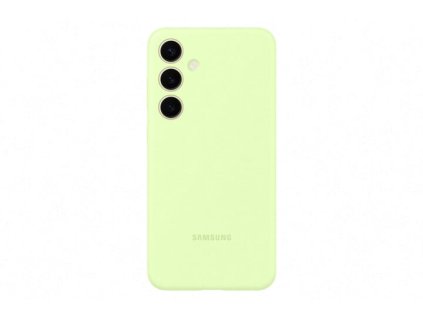 samsung silikonovy zadni kryt pro samsung galaxy s24 zeleny ien513376