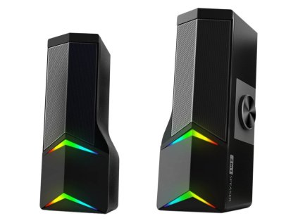 gogen 2in1 reproduktor soundbar s bt rgb cerne ien452058