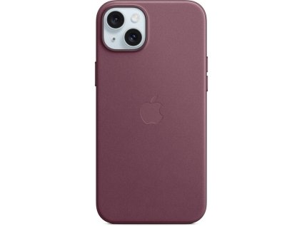apple iphone 15 plus finewoven case s magsafe mulberry ien502023