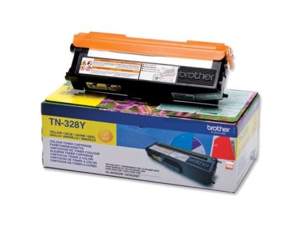 brother toner tn 328y yellow 6 000 stran originalni ien123286
