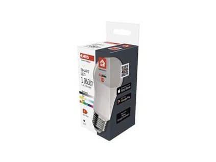 chytra led zarovka gosmart a60 e27 11 w 75 w 1 050 lm rgb stmivatelna zigbee ig503774